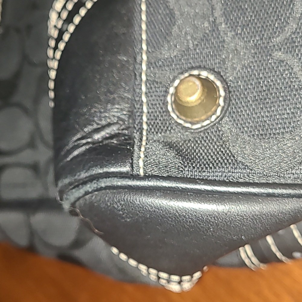 SOLD**Coach Hampton Vintage Carryall Shoulde Satchel EUC - Picture 15 of 15